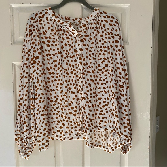 Vici Collection Print Top - Picture 1 of 11